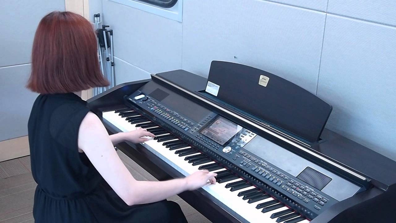 Yamaha CVP509 demonstration - accordion voice