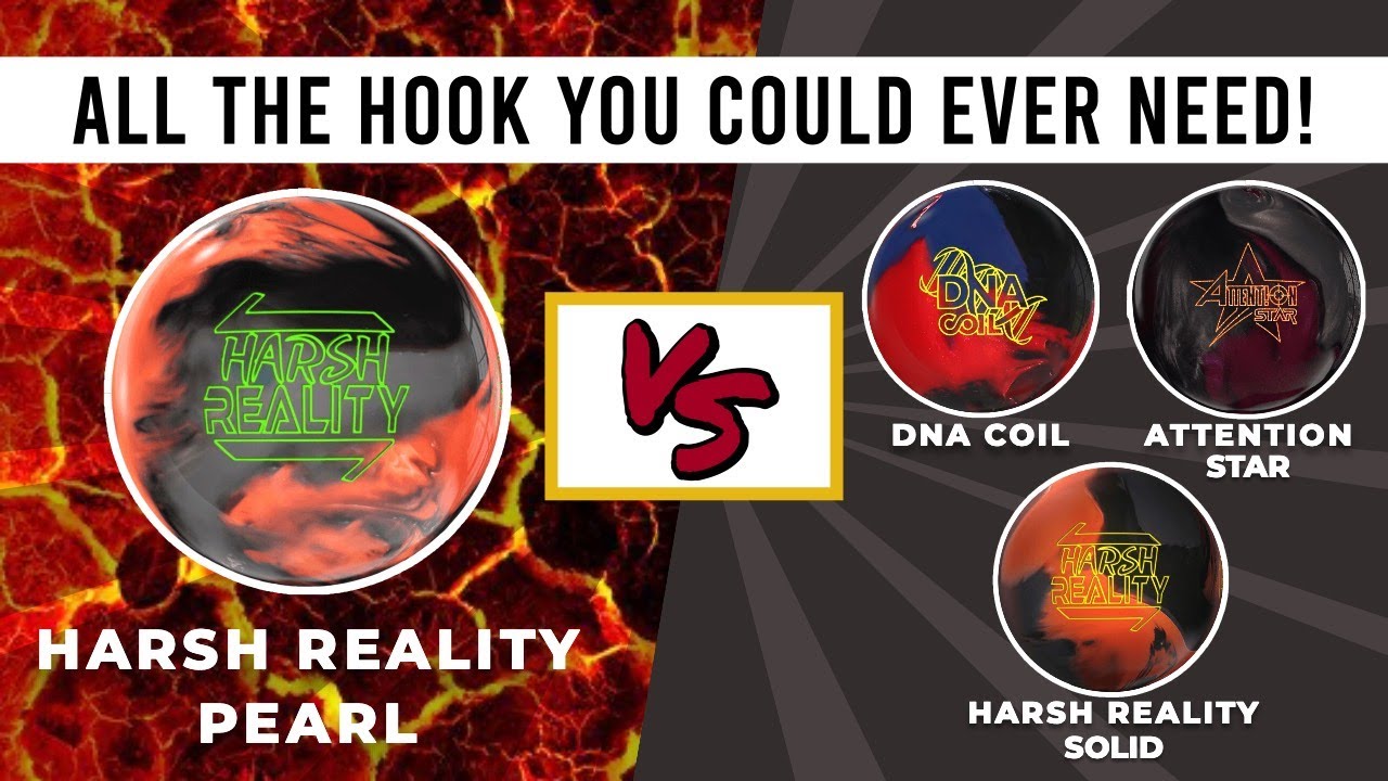 900 Global Harsh Reality Pearl versus DNA Coil, Attention Star, and Harsh Reality Solid