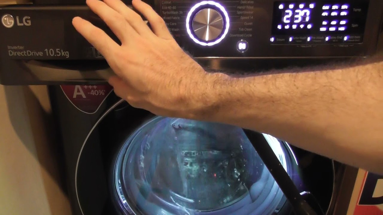 LG AiDD Steam Washer, Service/Test Mode (Requested)