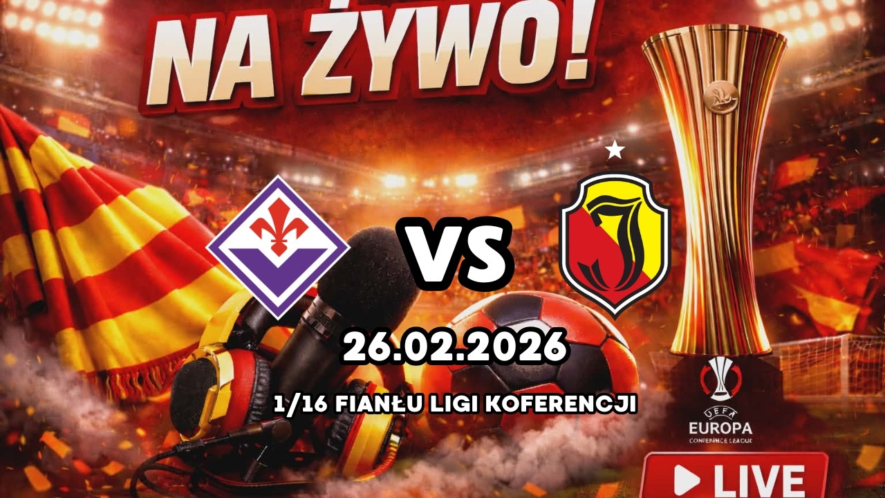ACF Fiorentina – Jagiellonia Białystok NA ŻYWO 🔴 | Liga Konferencji | Komentarz PL