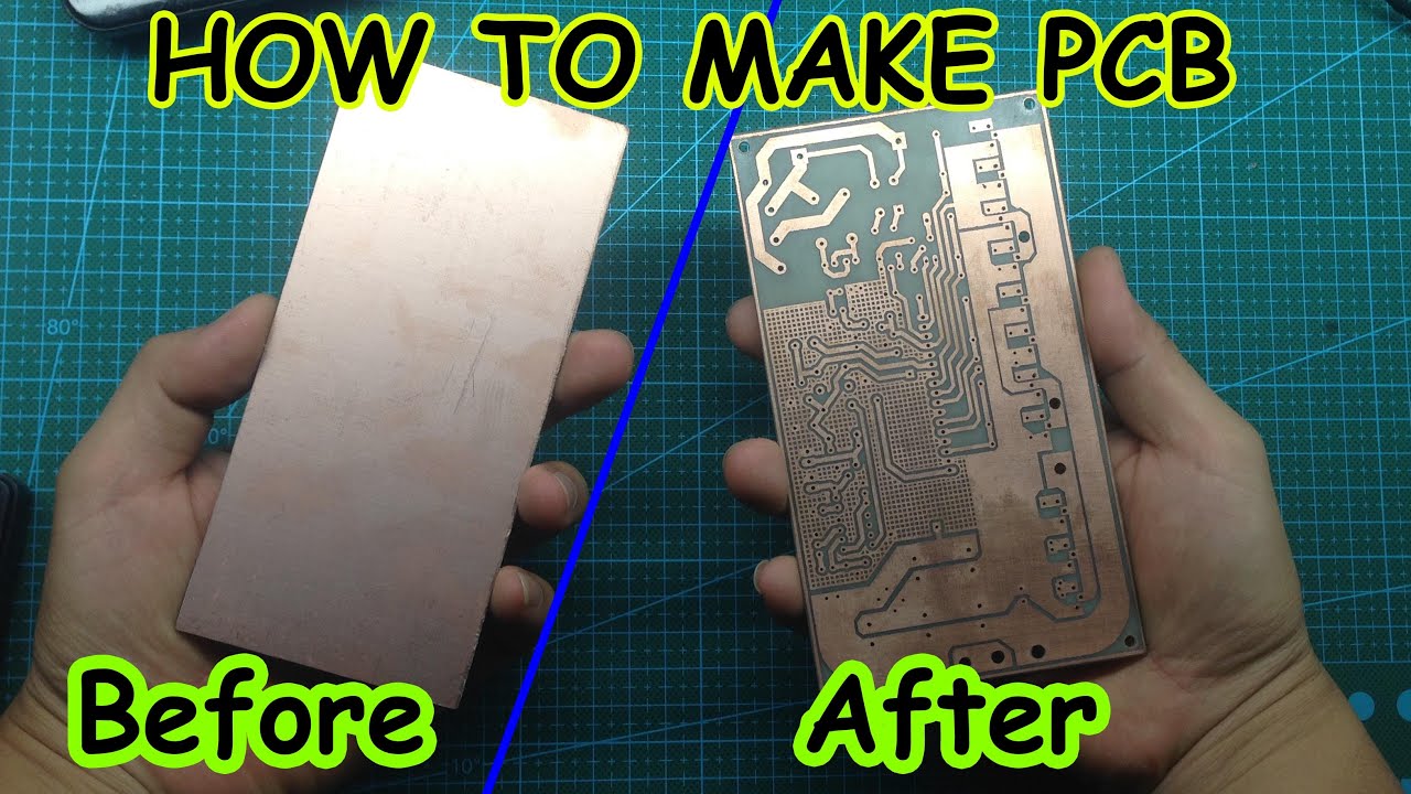 Making perfect PCB at home