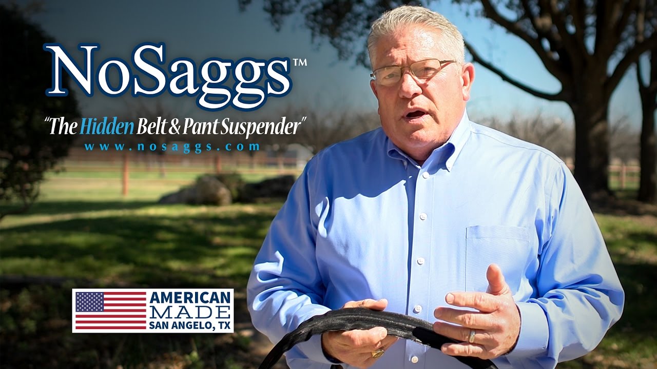 NoSaggs - The Hidden Belt Pant Suspender: How it works