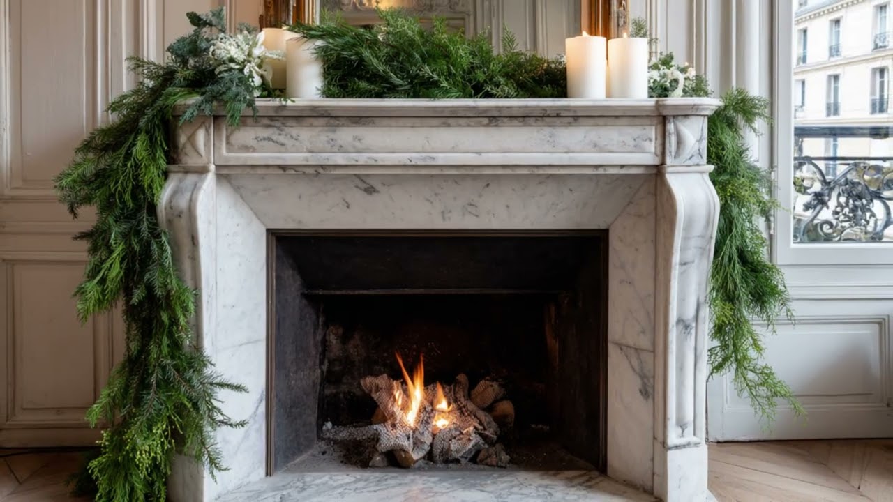 Winter in Paris ❄️ Classic Mansion Decor for Modern Winter Spaces