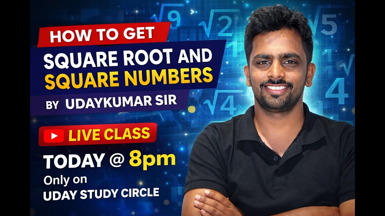 square numbers and mock test