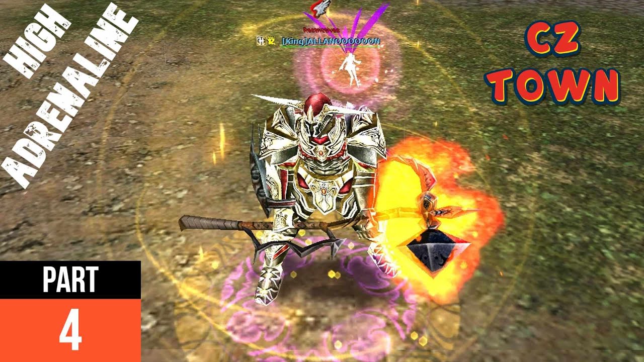 ALLANOOON Destan Cz Town Kill  Movie Part .4 (HİGH Voltage) Knight Online