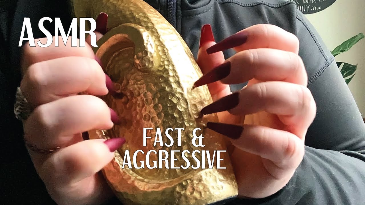 ASMR 🥰 Fast & Aggressive Tapping and Scratching in My Room | No Talking | Invisible Tapping ✨
