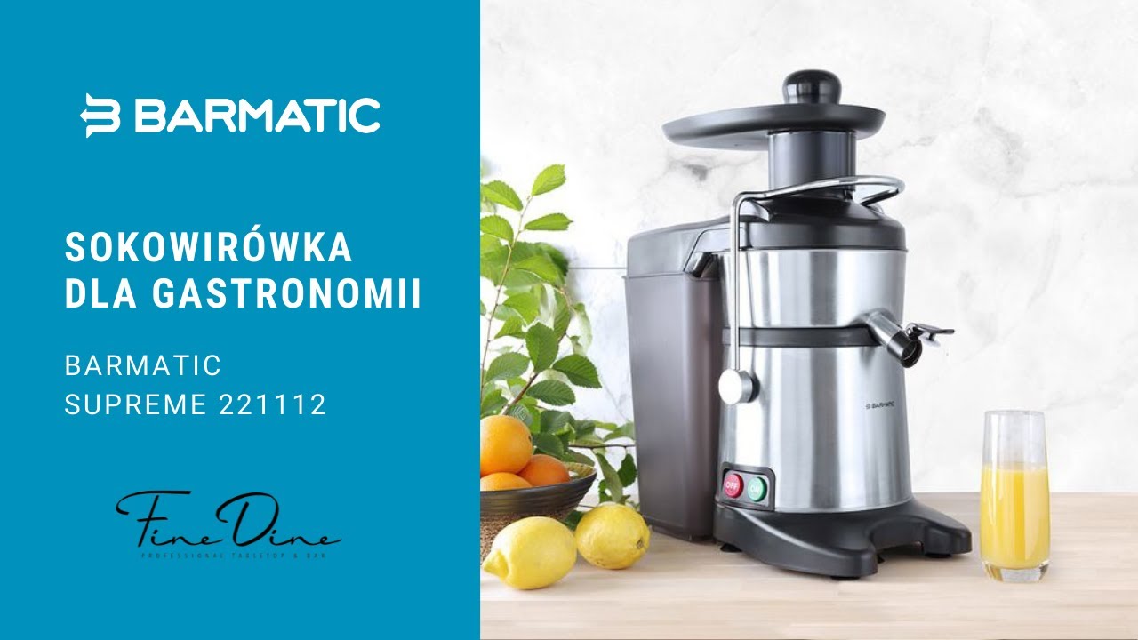Sokowirówka dla gastronomii Barmatic Supreme 221112