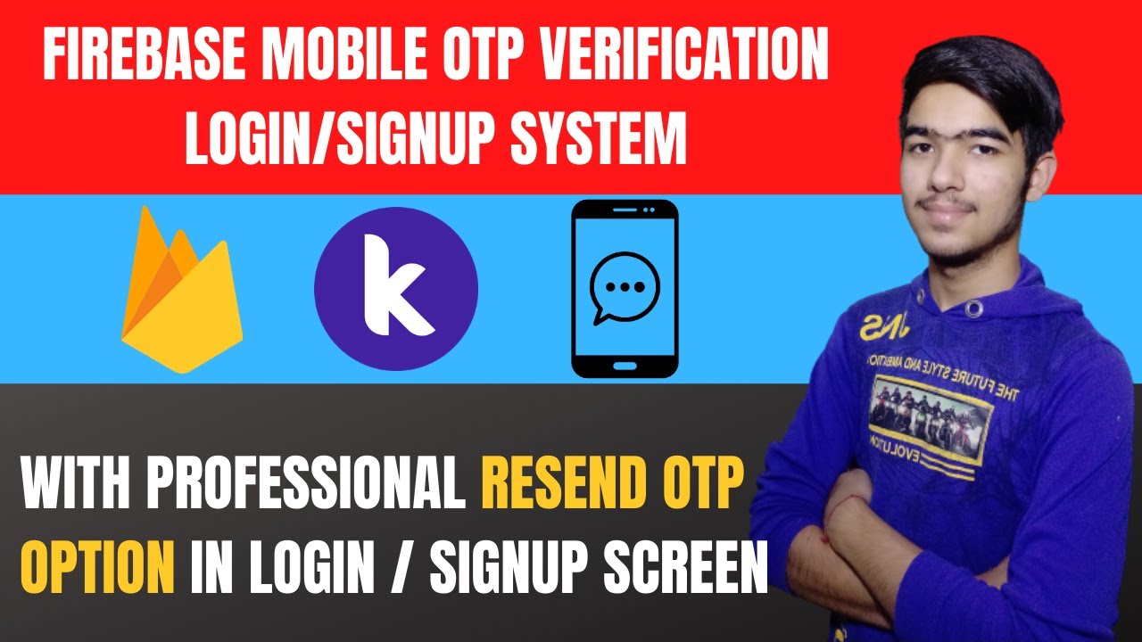 Firebase Mobile Phone OTP Log in / Sign up System Integration in Kodular Apps
