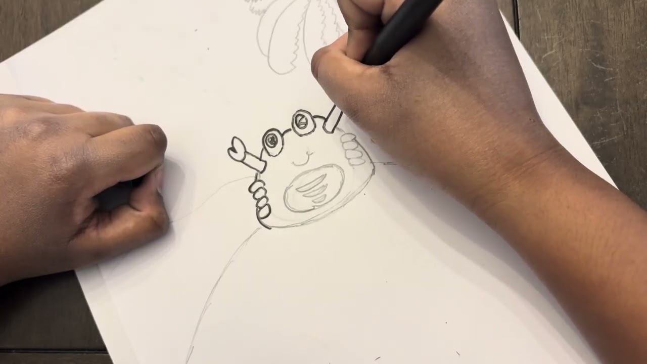 How to draw a Crab (cartoon)