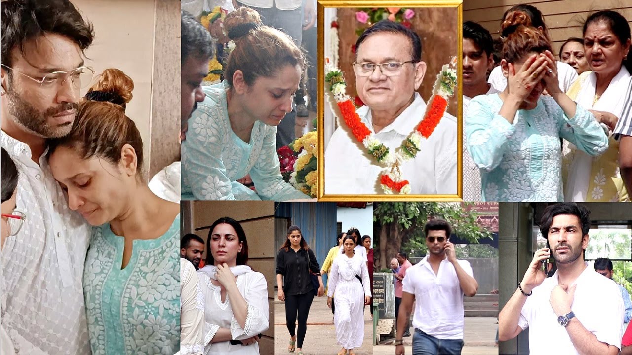 Ankita Lokhande Breaks Down At Father Shashikant Lokhande FuneraI - Last Rites Full Video