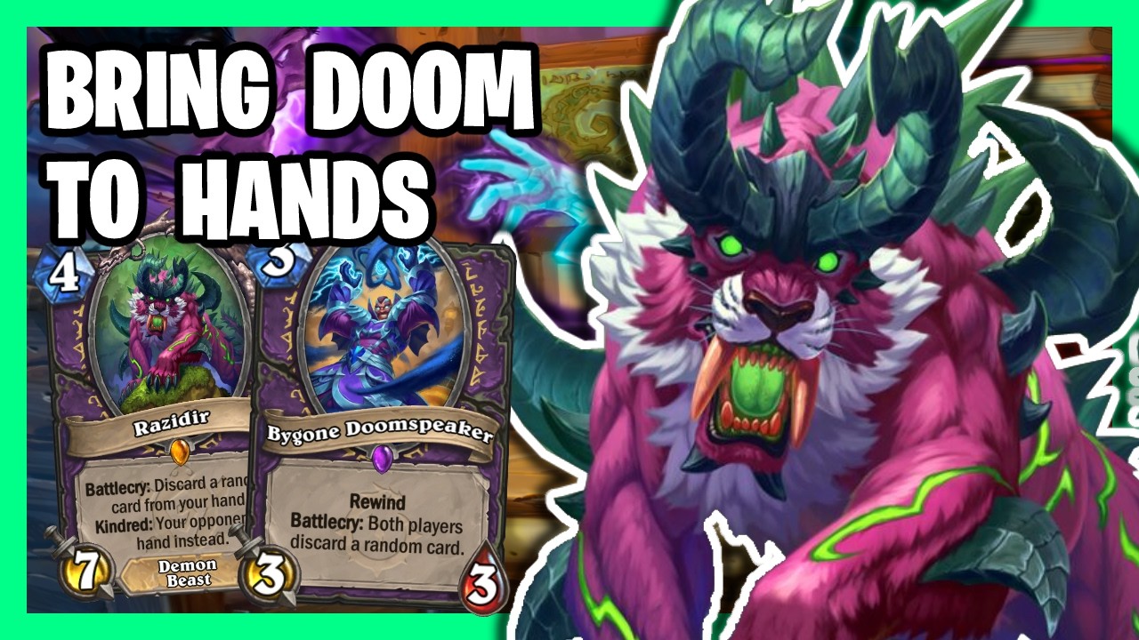 Hand Control Warlock is DIRTY! Hearthstone Warlock Deck