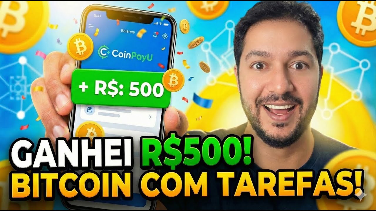COMO GANHEI R$500 EM BITCOIN! 🤑 Guia Completo CoinPayU (Passo a Passo)