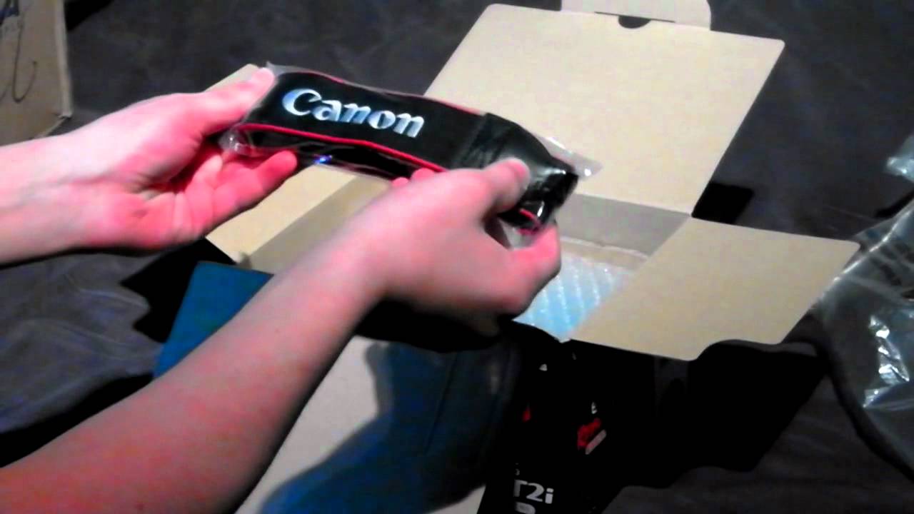 Canon EOS Rebel T2i 550D Unboxing