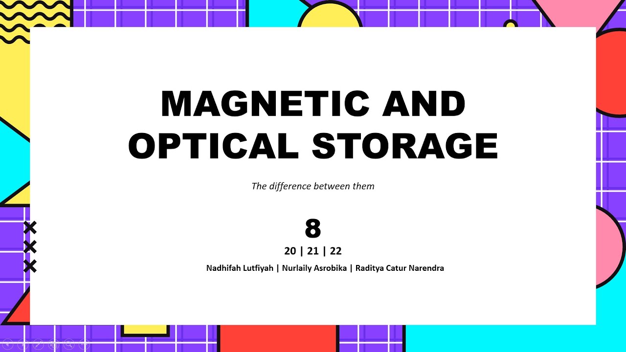 The differences between Magnetic and Optical Storage