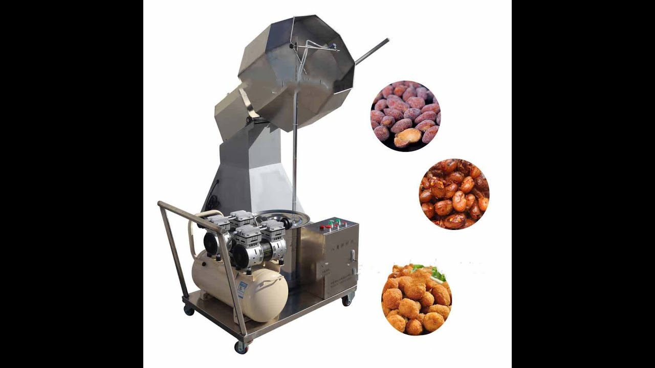 Commercial mixer flavor blender groundnut seasoning machine food snacks flavoring machine