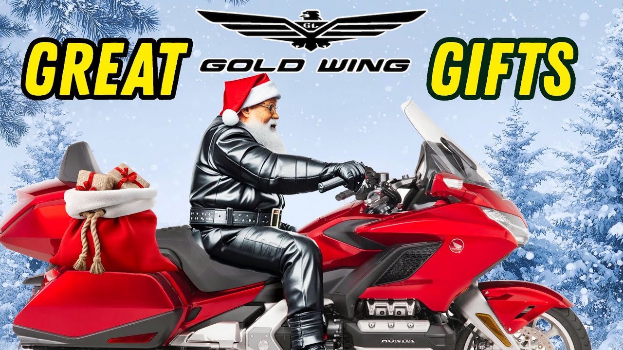 Аксессуары для мотоцикла Honda Goldwing к Рождеству 2025 года — крутые подарки для мотоциклистов ...