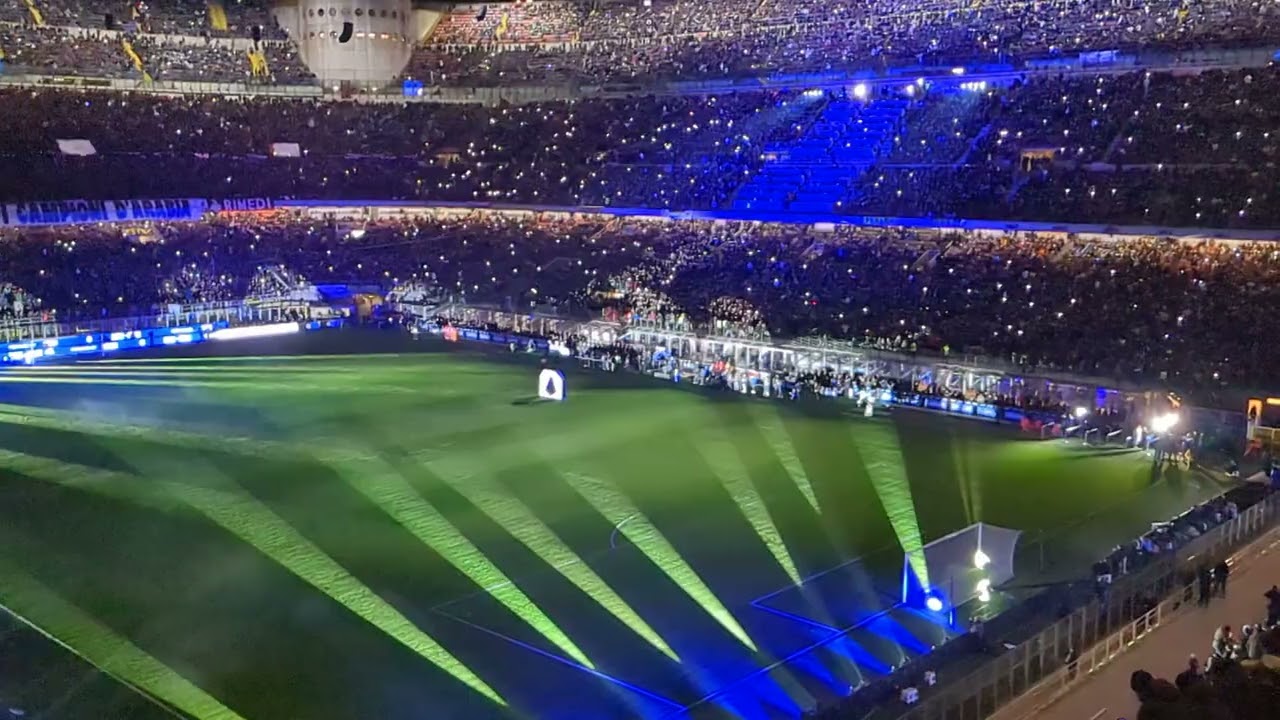 Inter - Milan 1-0 le formazioni dal Meazza