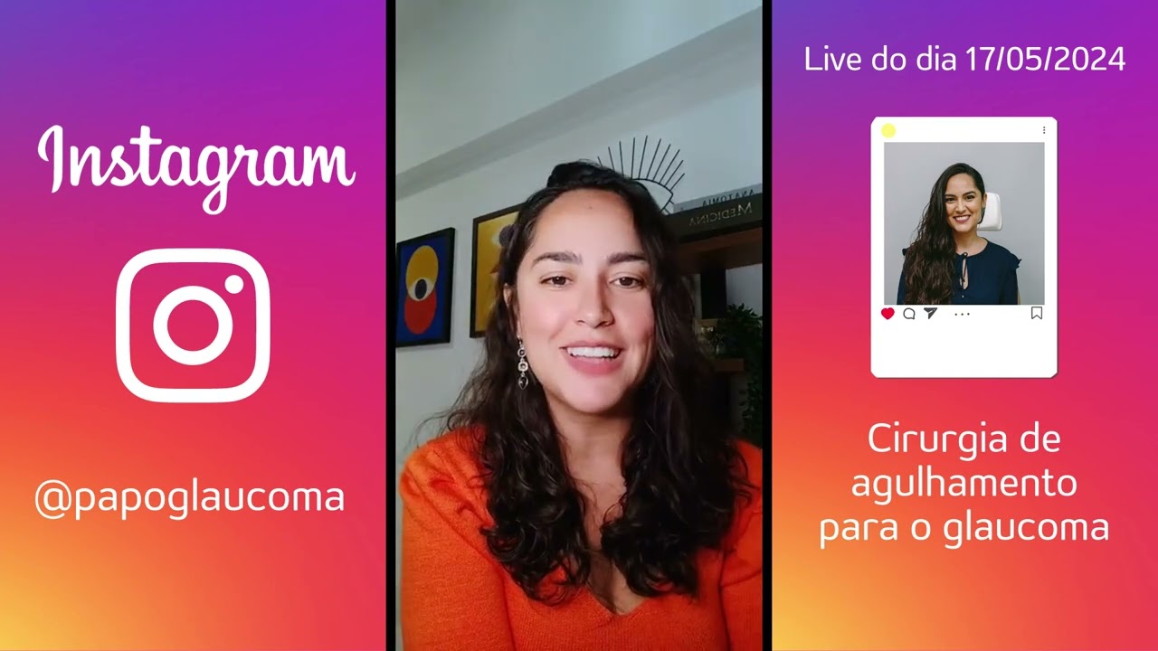 Agulhamento para glaucoma - Live do dia 17/05/2024