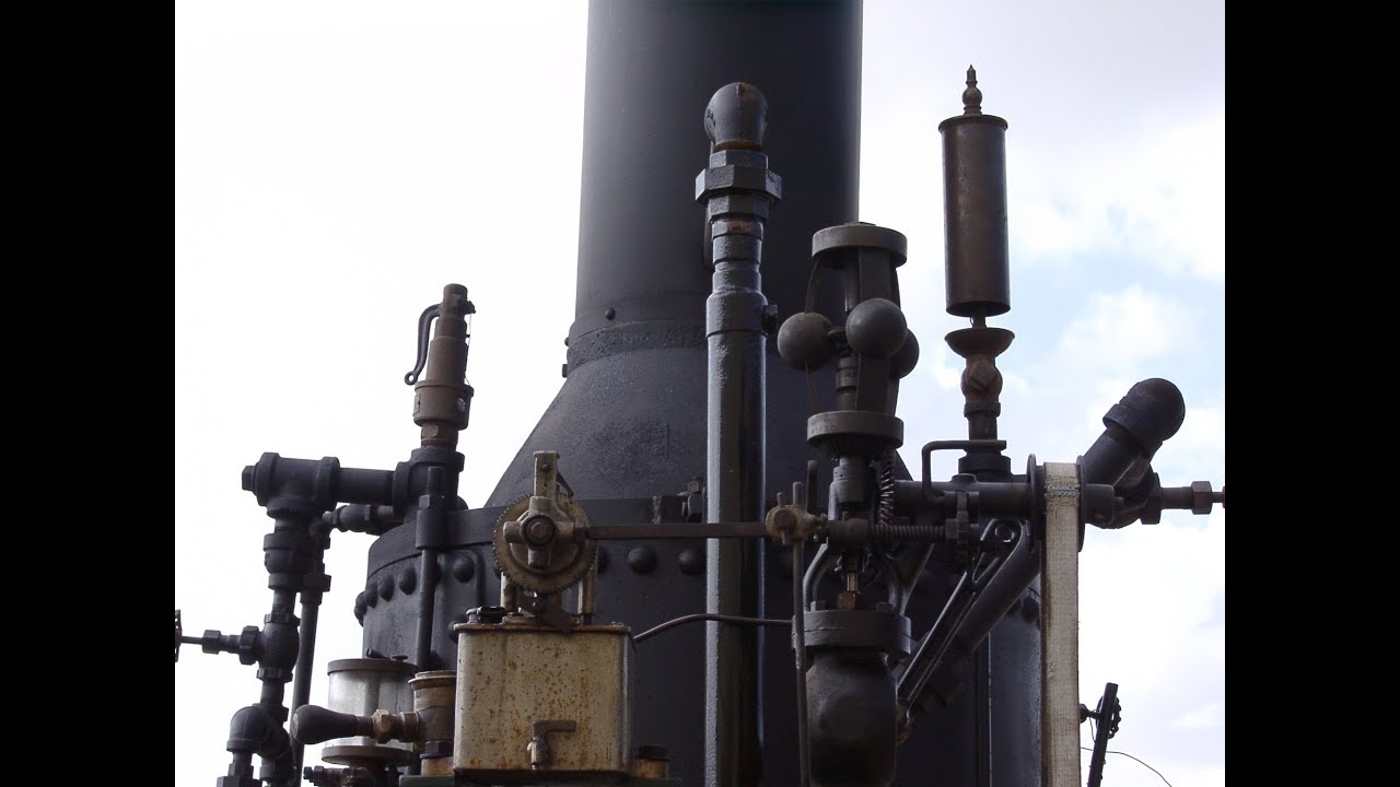 1920s O&S Class F Vertical Steam Engine 1940s Oil Fired Boiler Story
