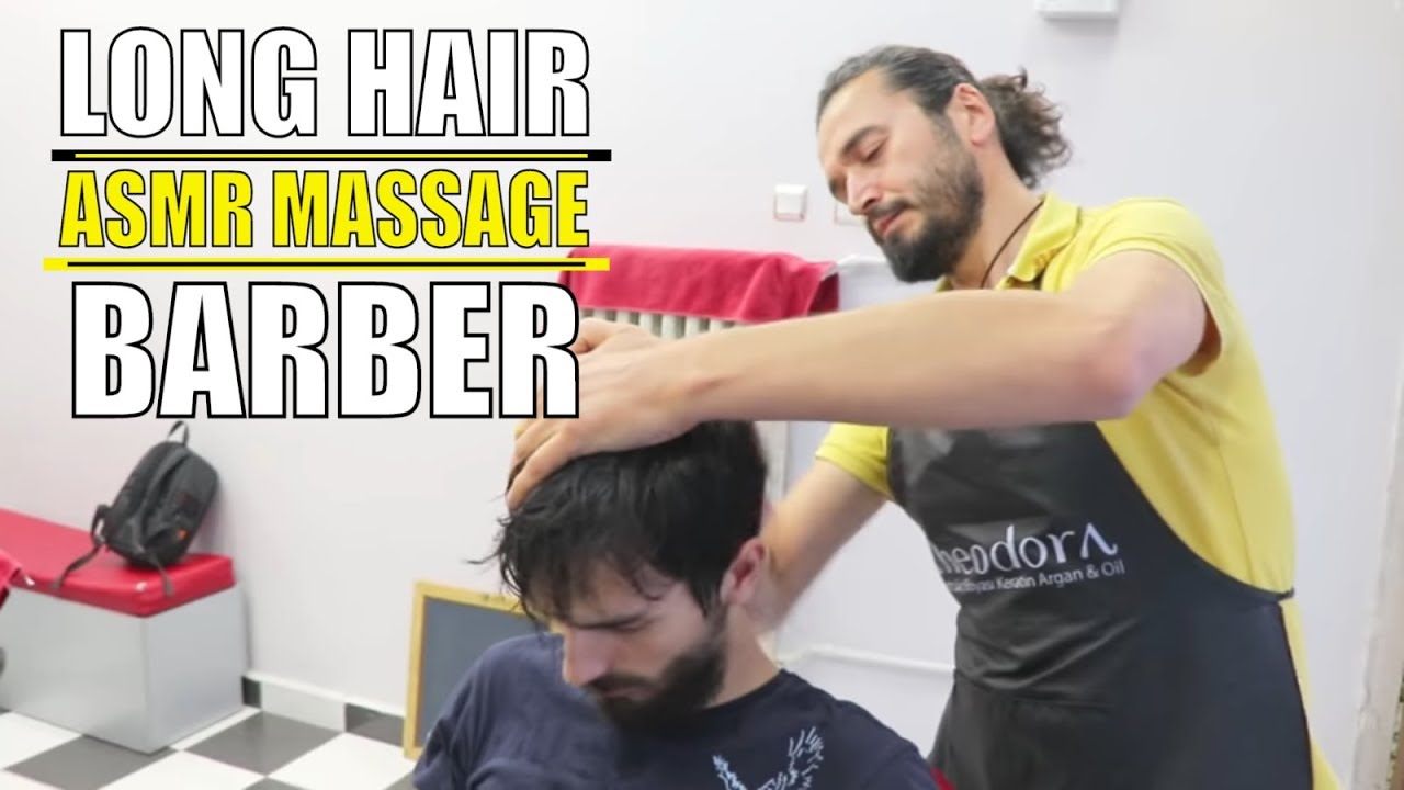TURKISH BARBER MASSAGE (asmr head massage, asmr ear massage..)