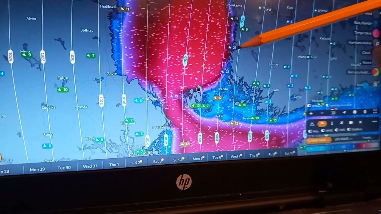 Forecast of a storm