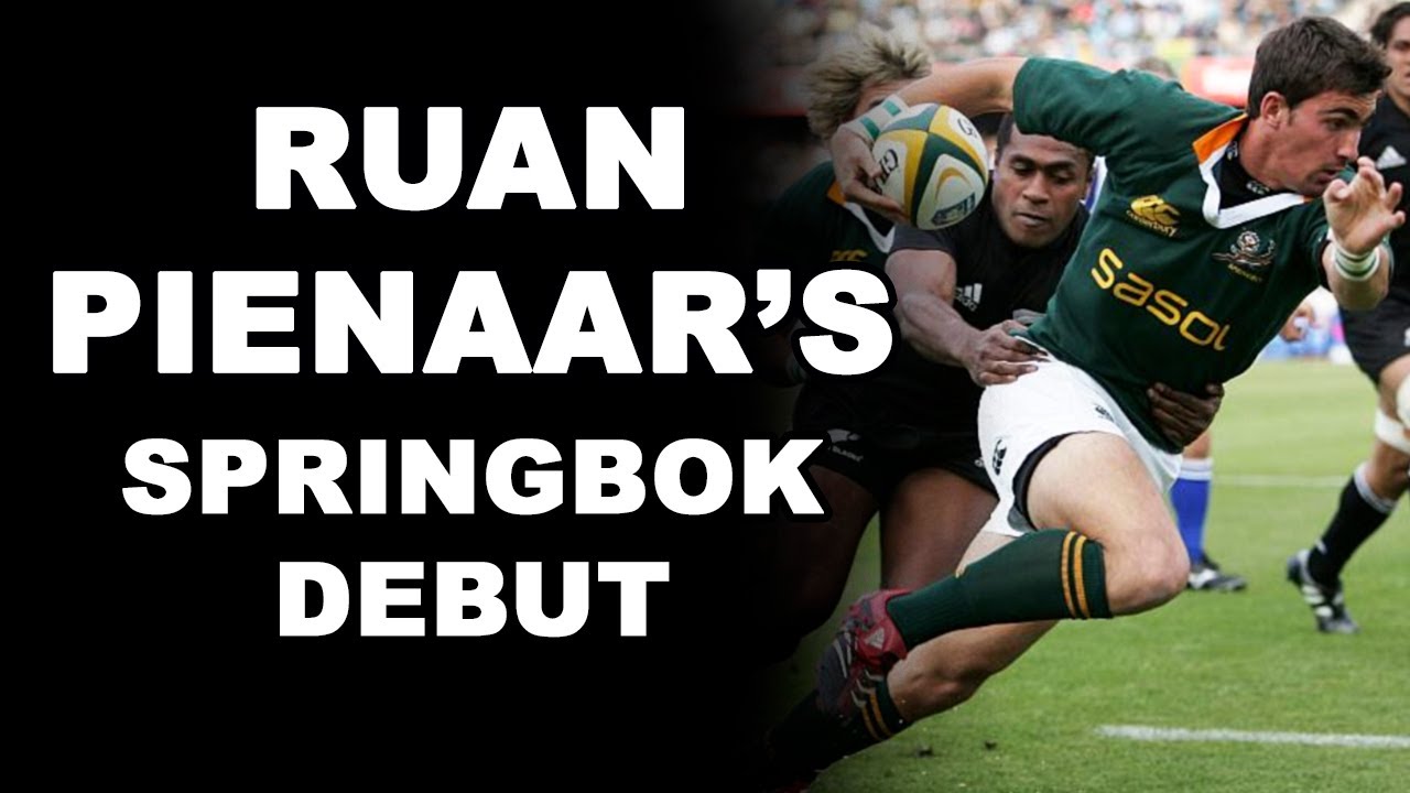 Ruan Pienaar's Springbok Debut