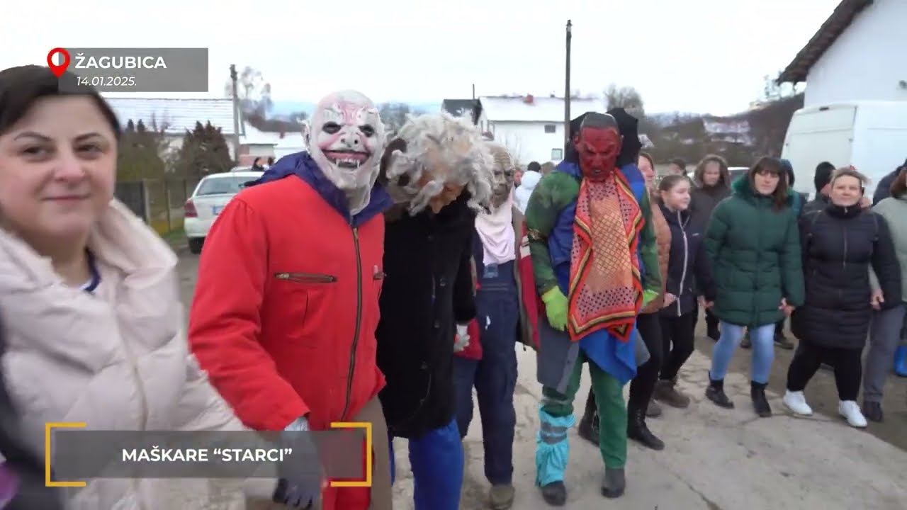 ŽAGUBICA MAŠKARE “STARCI”  | 14. 1. 2025. | Balkan Trip TV