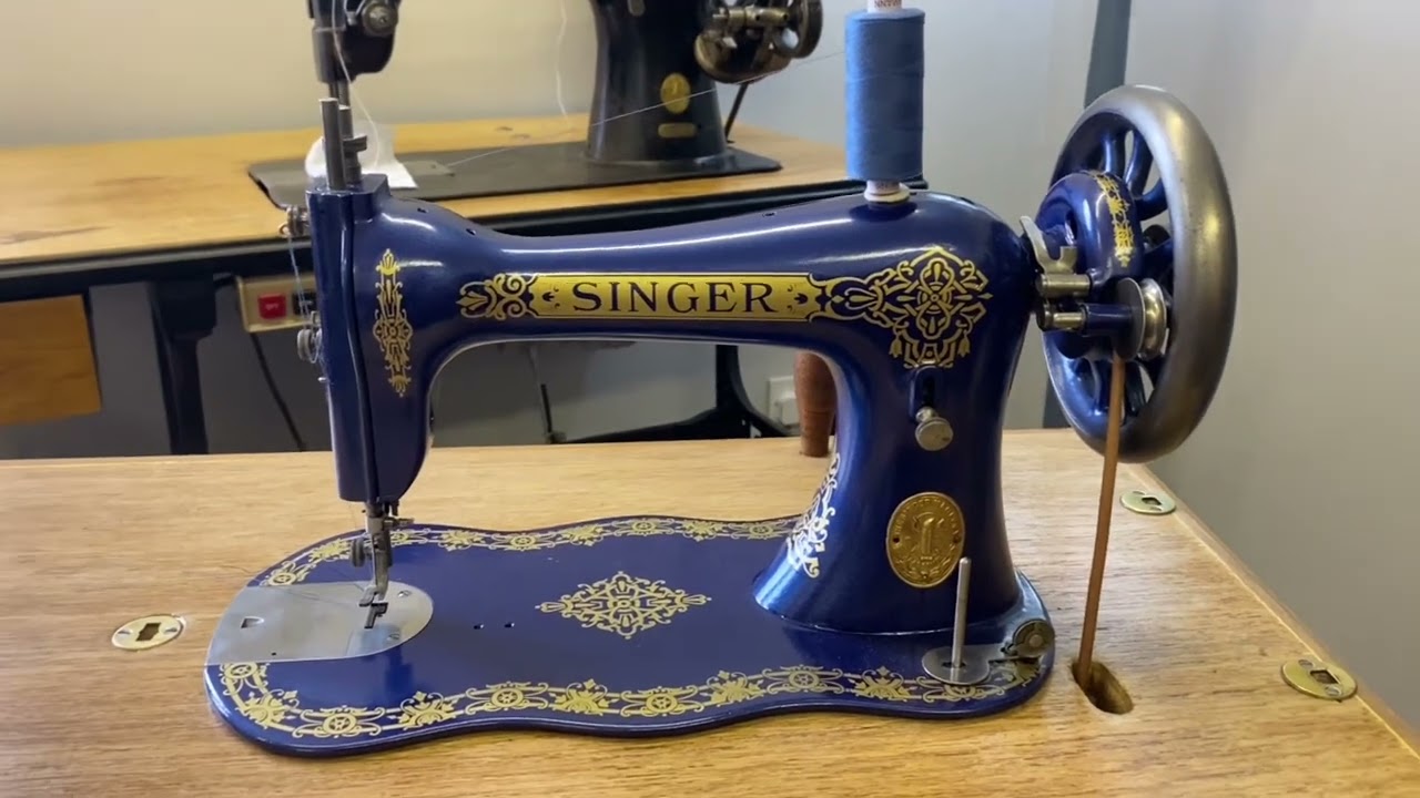 1885 Singer Improved Family, operation and use.