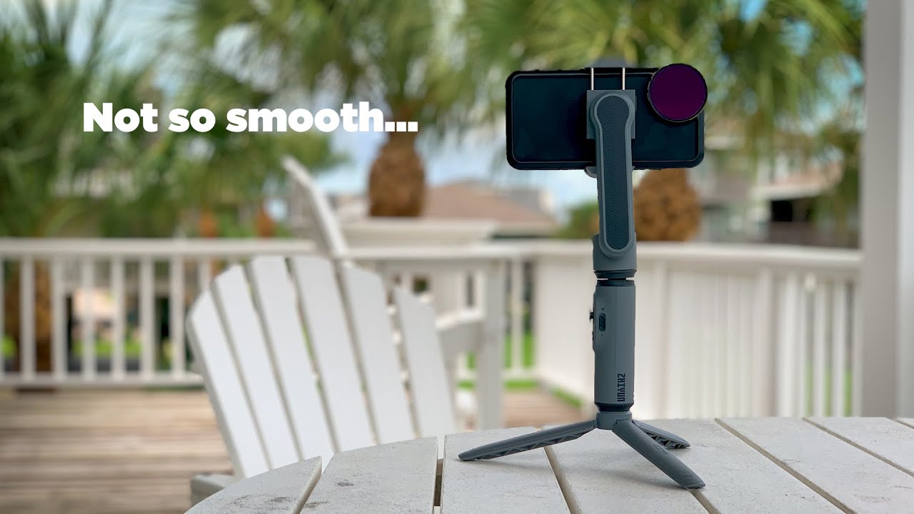 A foldable two-axis selfie stick gimbal? | Zhiyun SMOOTH X