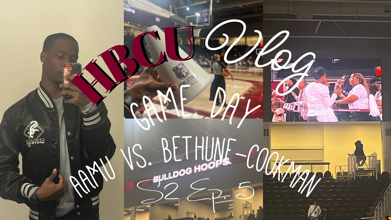 GAME DAY: S2 EP. 5 🏀 | AAMU vs. BETHUNE-COOKMAN *WE LOST BAD* 😭