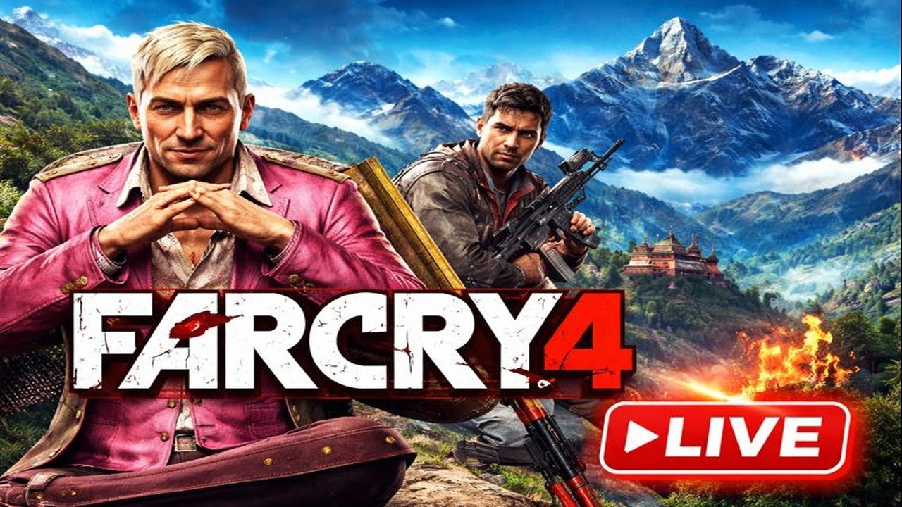 🔴After 10 Years of Waiting…Finally Playing This Masterpiece🫠💥|Day4/100|#farcry4 #livegaming#pcgaming