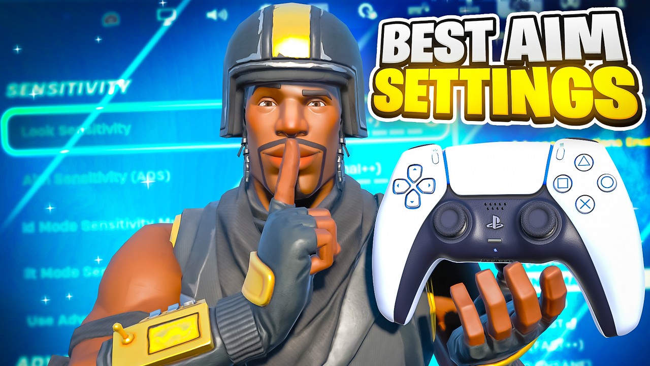 NEW Best Controller SETTINGS + Sensitivity in Fortnite Chapter 7! (Tutorial)