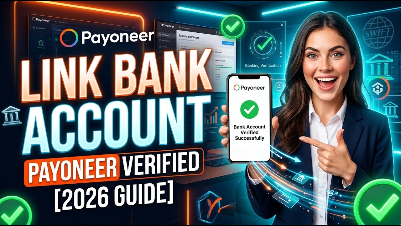 How to Link a Bank in Payoneer Account Complete Bank Account Verification [2026 Full Guide]