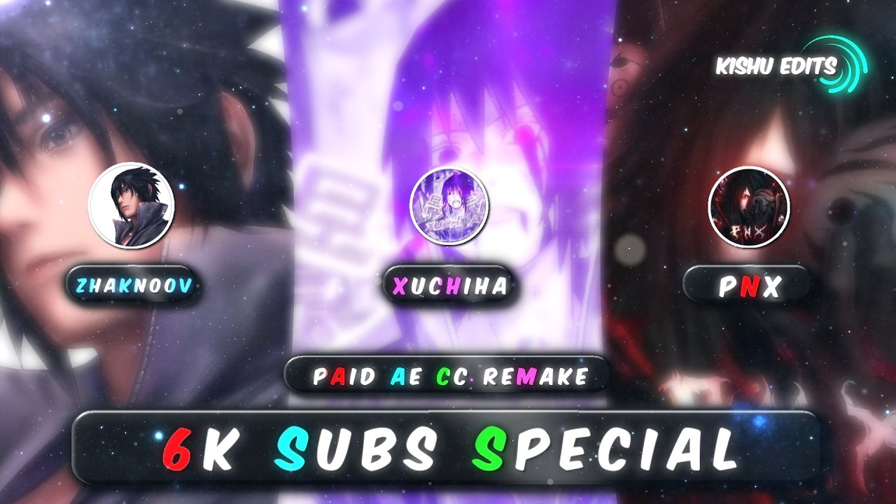 6K SPECIAL AE LIKE 🎐 PAID CC IN ALIGHTMOTION @XUCHIHA_EDITS @pnxeditz07 #cc #alightmotion