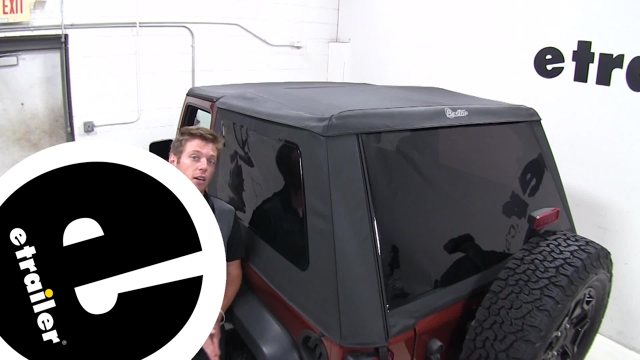 etrailer | Detailed Breakdown of the Bestop Trektop NX Glide Soft Top for Jeep