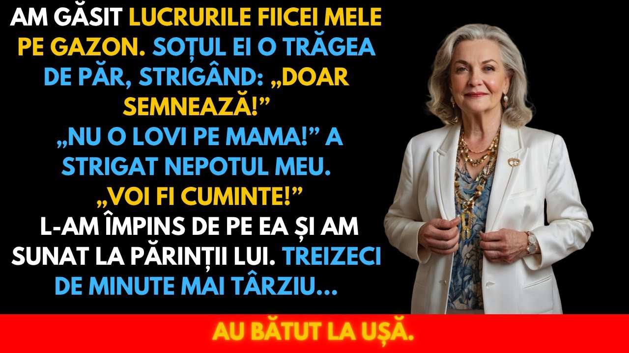 Am Văzut Cum Ginerele Meu Aruncă Lucrurile Fiicei Mele Pe Gazon și Spune: „Odată ce Semnezi, E Gata