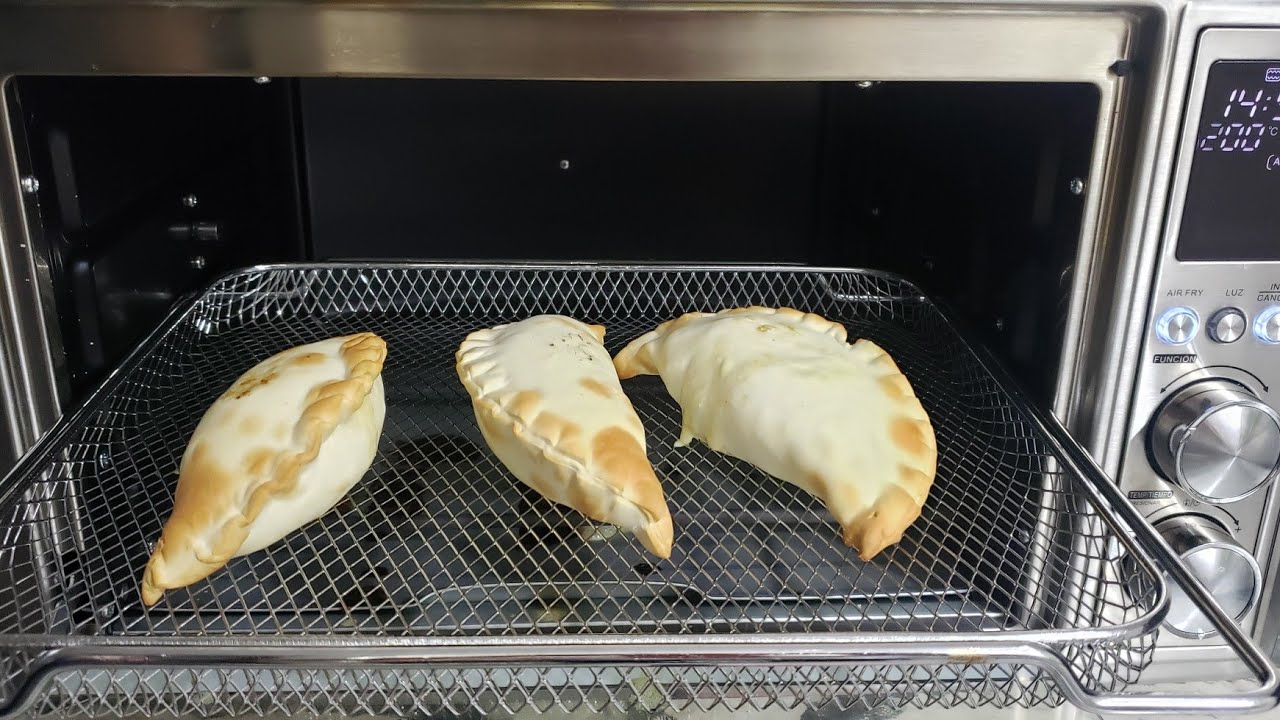 Empanadas de pollo queso en horno  freidora wurden