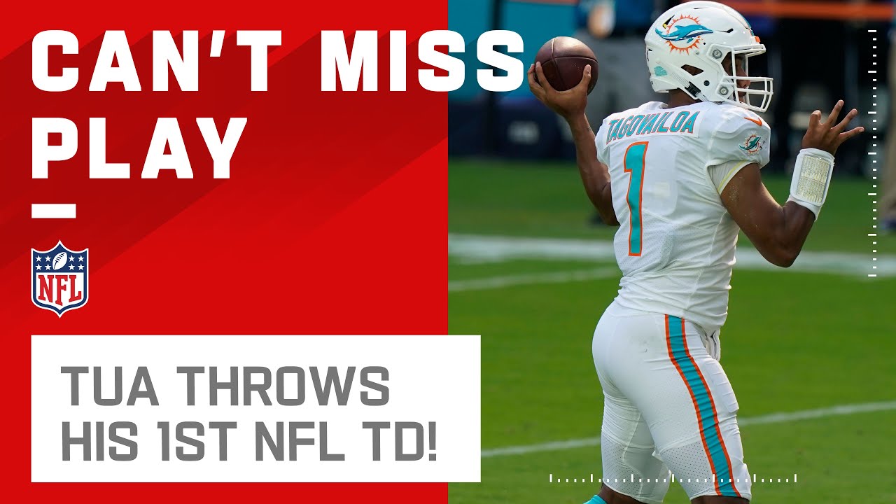 It's TUA TIME! Rookie QB Throws 1st NFL TD Pass