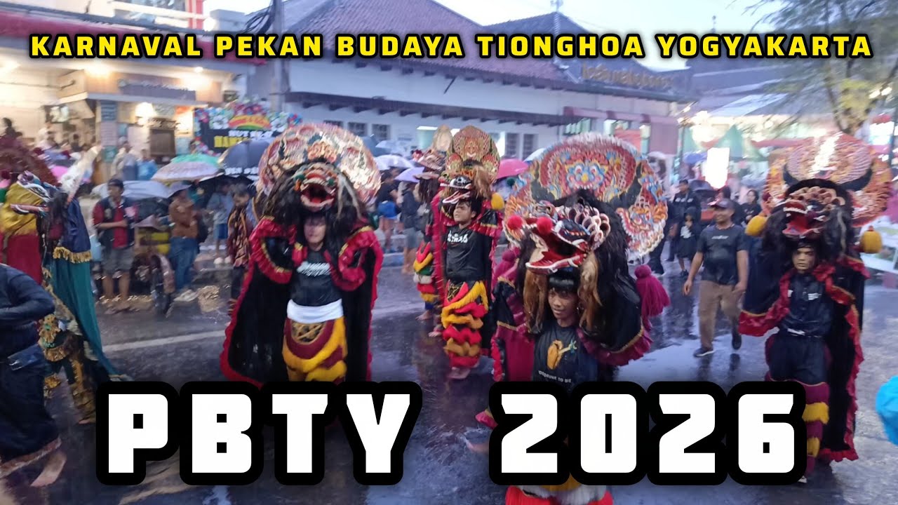 FULL HUJAN Karnaval PBTY 2026 Yogyakarta