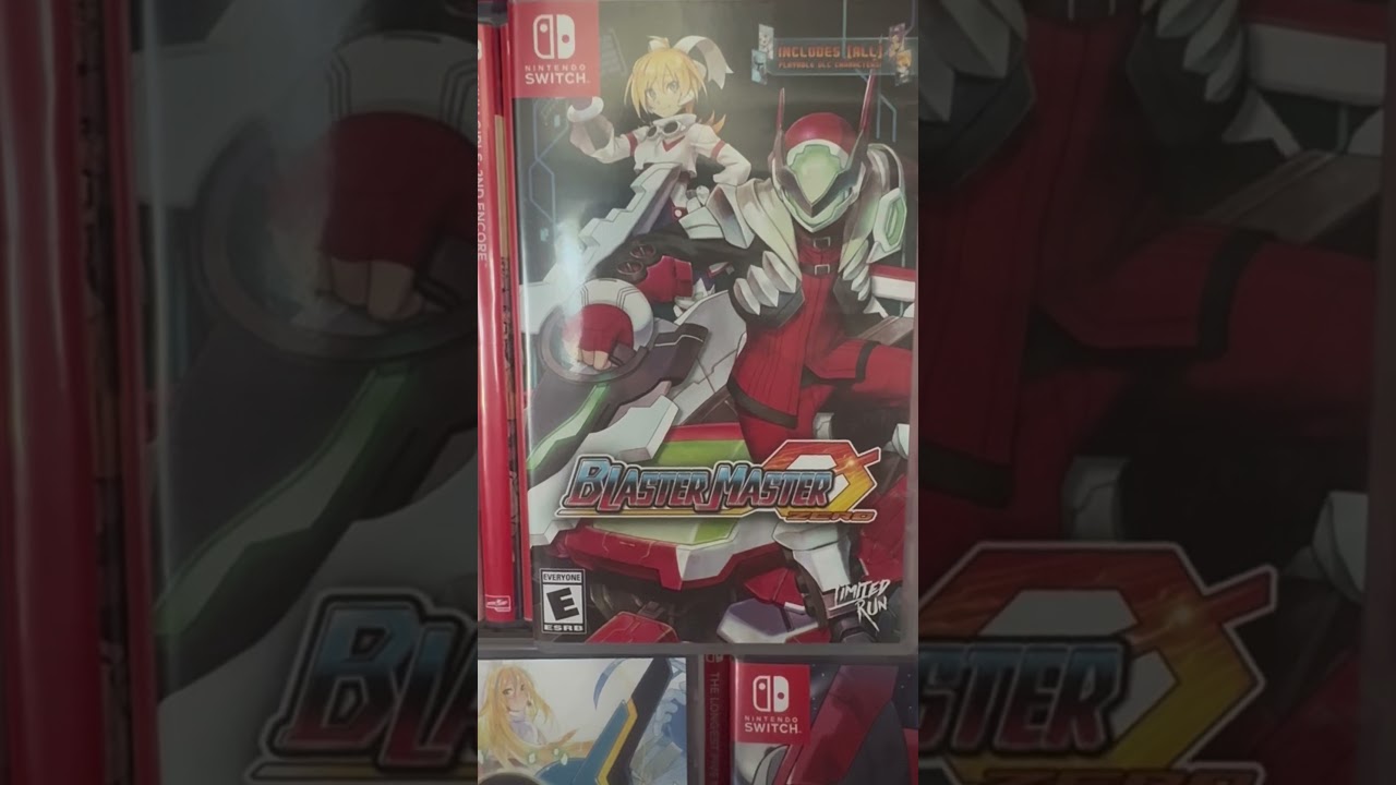 Blaster Master Zero Collection for the Nintendo switch ! 