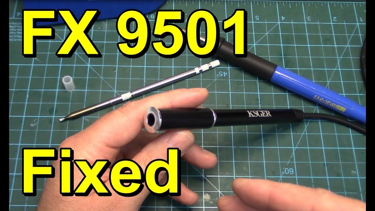 KSGER T12 Aluminum FX9501 Soldering Iron Fixes