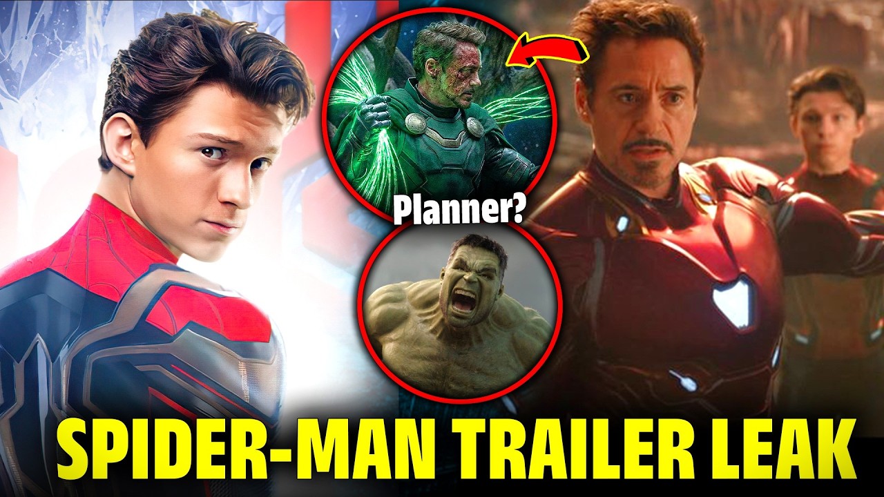 SPIDER-MAN TRAILER LEAK EXPLAINED 🔥 Hidden Scenes, Villains & Multiverse Shocks Revealed