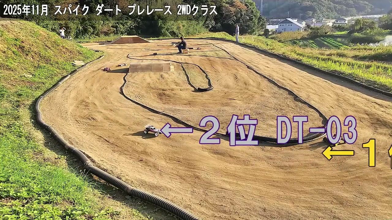 スパイク・ダート／２WDクラス　プレレース／2025年11月