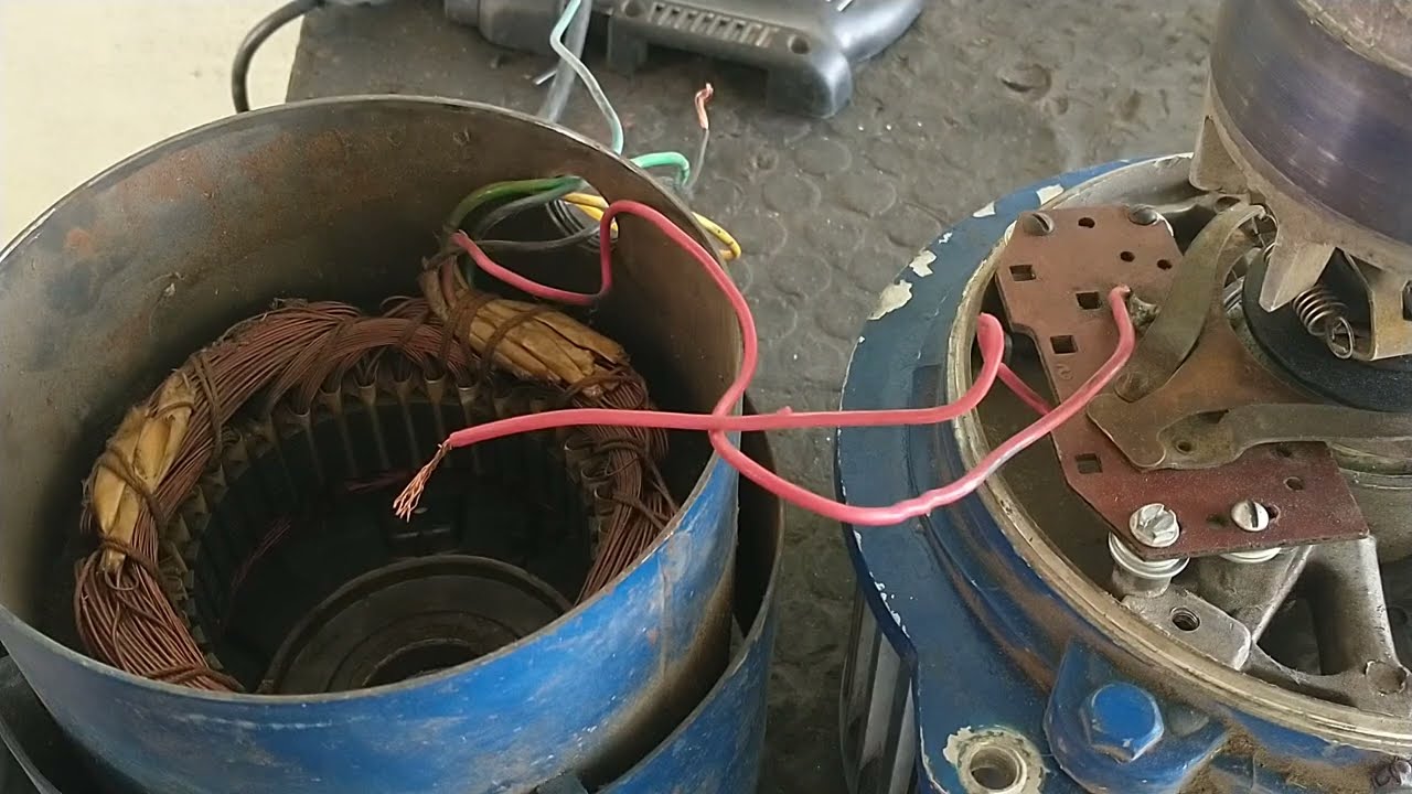 ✅Motor monofásico no arranca , como hacer la conexión de alimentación 👈