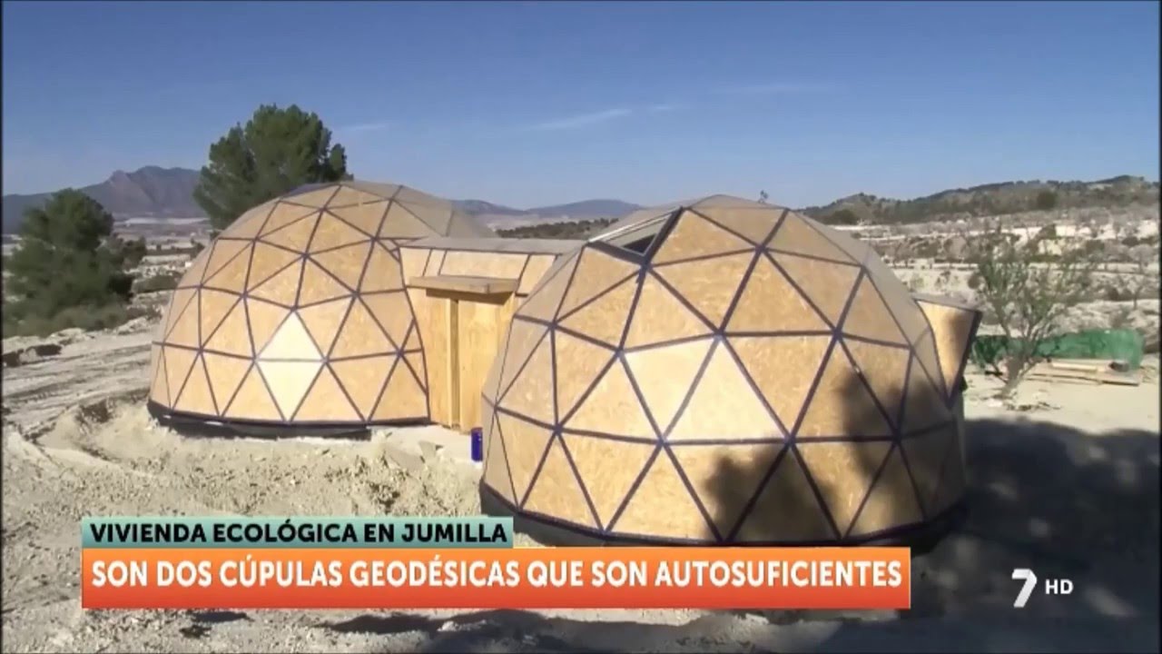 Casa geodésica y autosuficiente en Jumilla (Murcia)