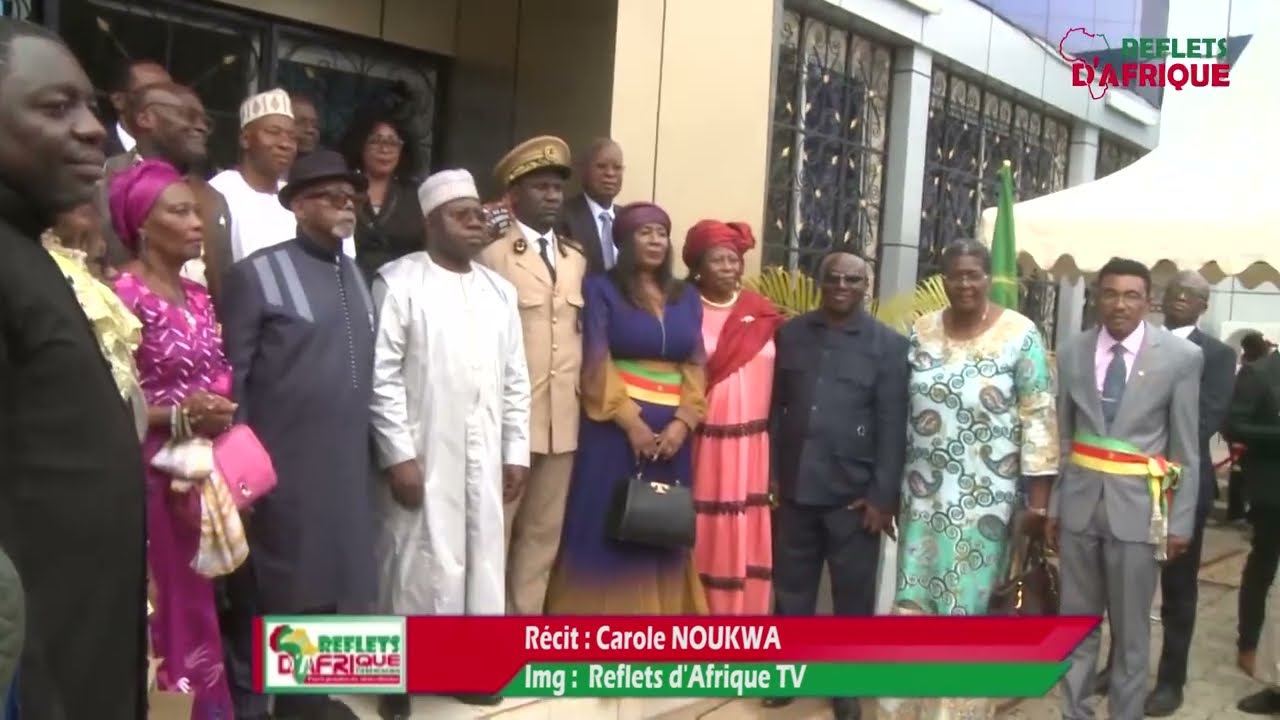 Inauguration de la Mairie de Nkongsamba 3è au Cameroun