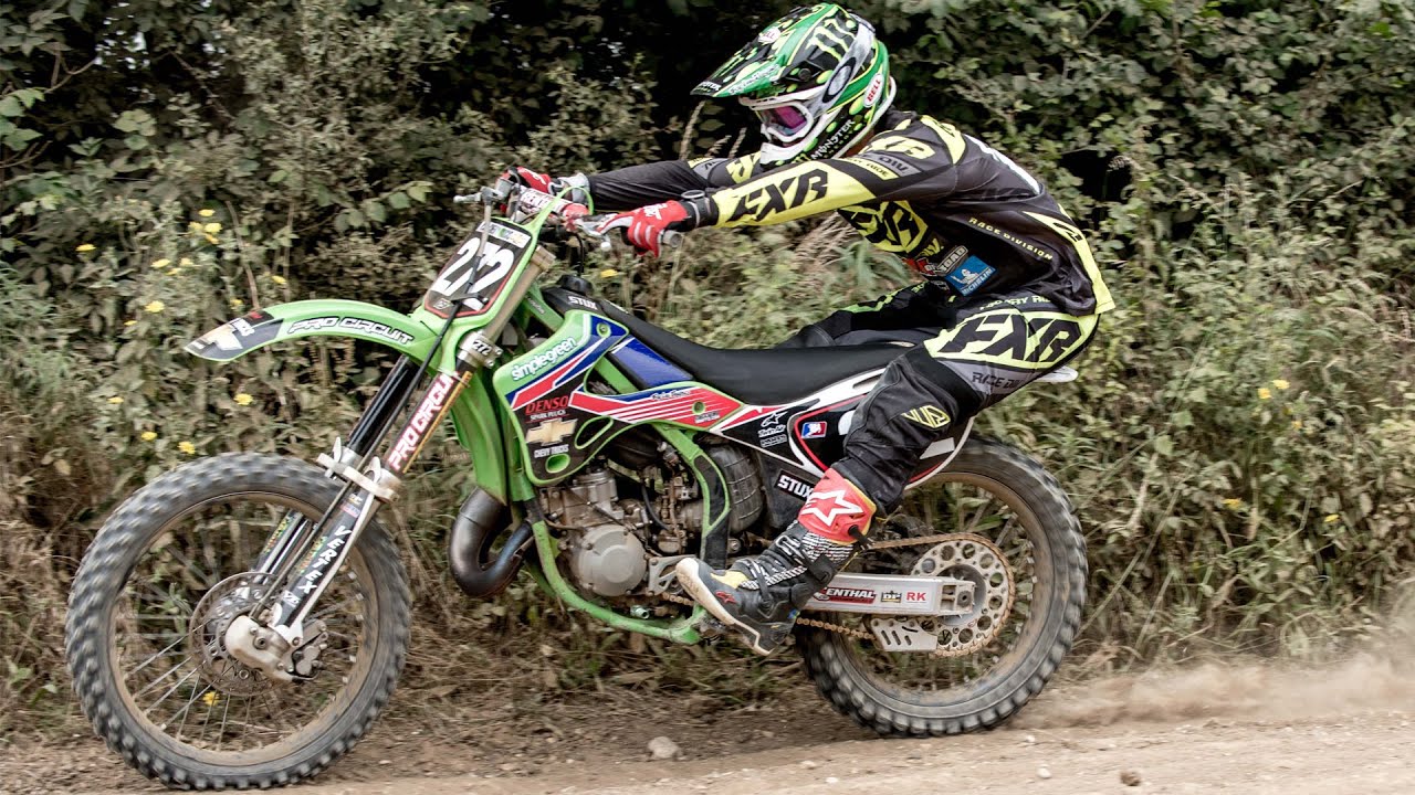 Totally Awesome Two Stroke MX Shredding on 2001 KX 125