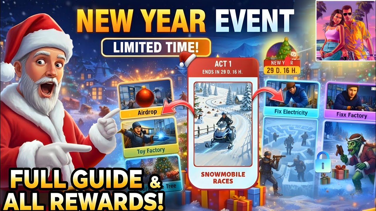 GRAND MOBILE RP: THE EASIEST WAY TO GET ALL FREE 2025 EVENT PRIZES! 🤫🎄 | NEW GUIDE 