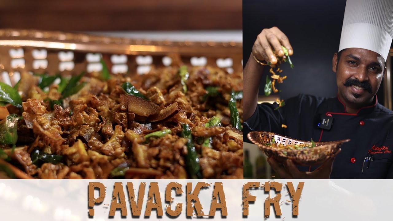 കല്ല്യാണ സ്റ്റൈൽ ഒരു പാവക്ക ഫ്രൈ   I  BITTER GOURD FRY  I GOODWILL PACHAKAM