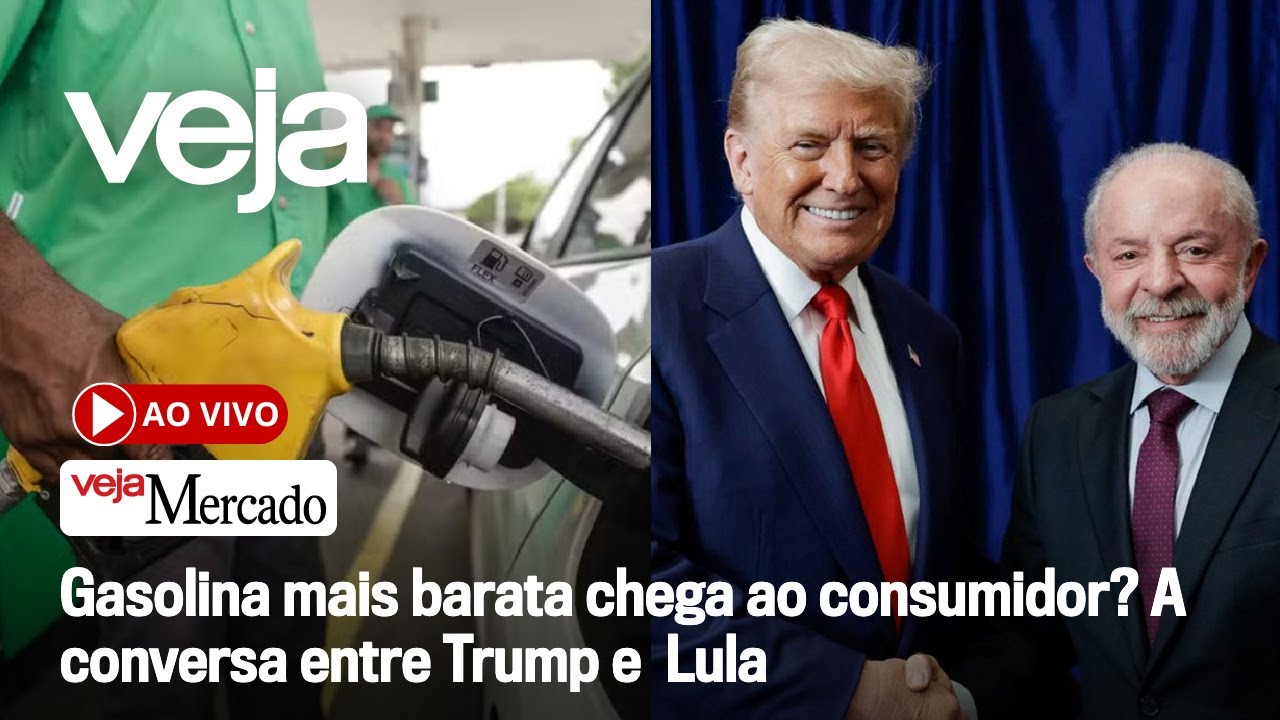 AO VIVO: Gasolina mais barata chega ao consumidor? A conversa entre Trump e Lula | Mercado